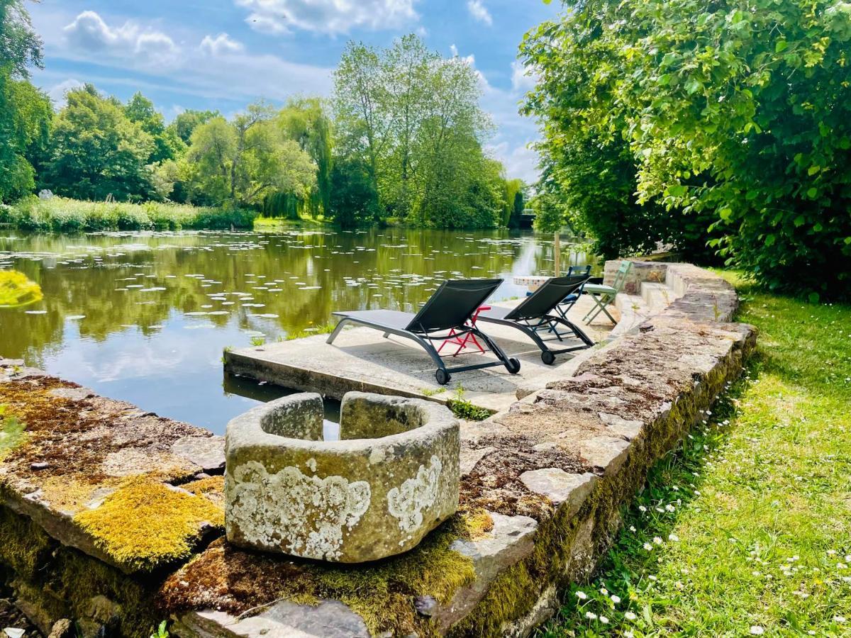 Le Moulin De Bury, Maison De Campagne Au Bord De La Riviere A 13 Kms Au Sud De Rennes Chavagne Extérieur photo