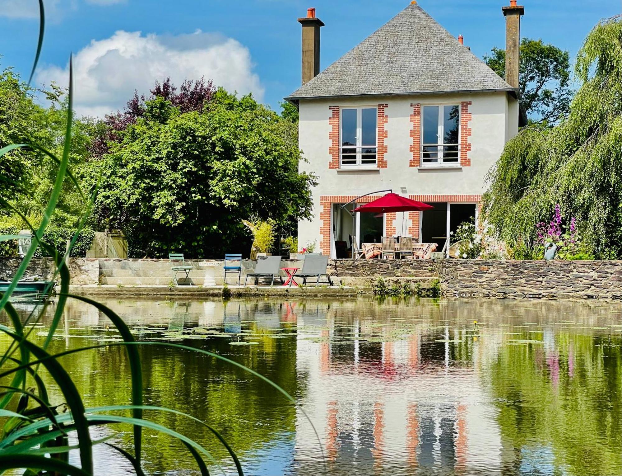 Le Moulin De Bury, Maison De Campagne Au Bord De La Riviere A 13 Kms Au Sud De Rennes Chavagne Extérieur photo